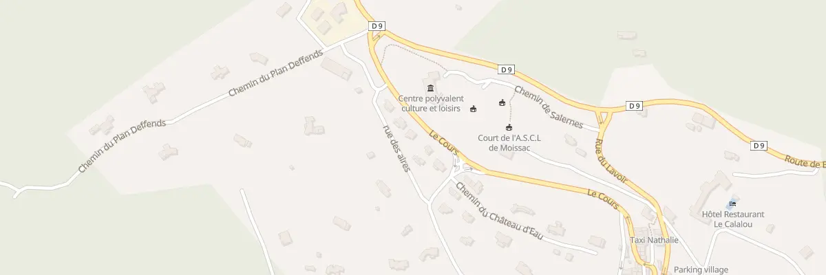 Plan du 3 Le Plan Deffends à Moissac-Bellevue