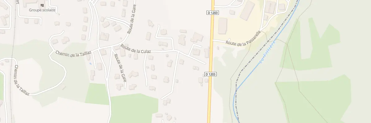 Plan du 71 Rte de la Culaz à Charvonnex
