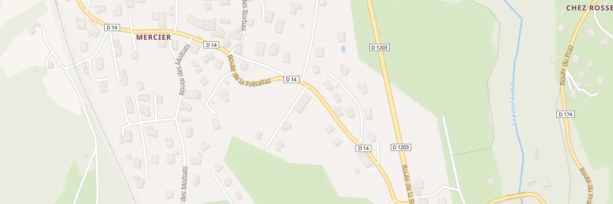 Plan du 263 Rte de Fretallaz à Fillière