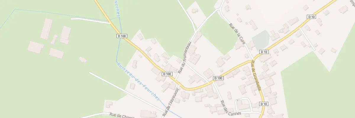 Plan du 1 Rue du Fromenteau à Auxon