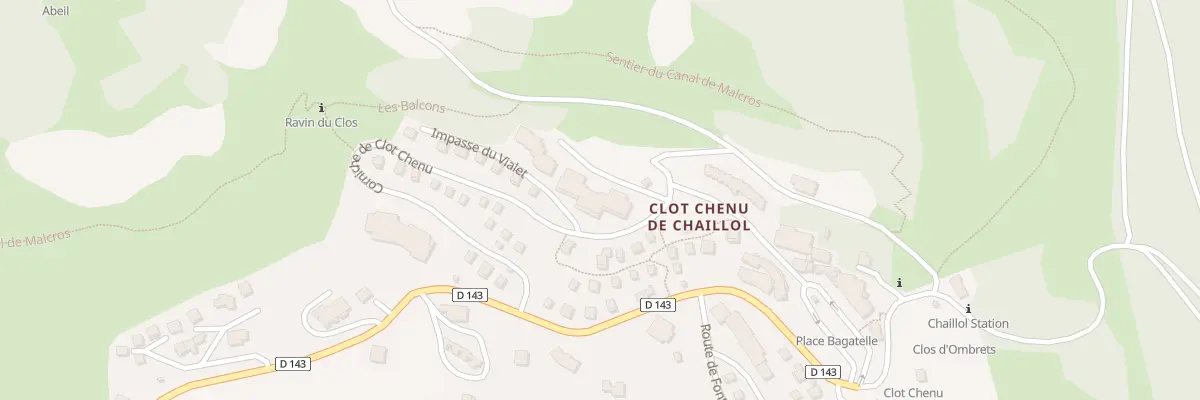 Plan du 2 Pl des Bartavelles à Saint-Michel-de-Chaillol