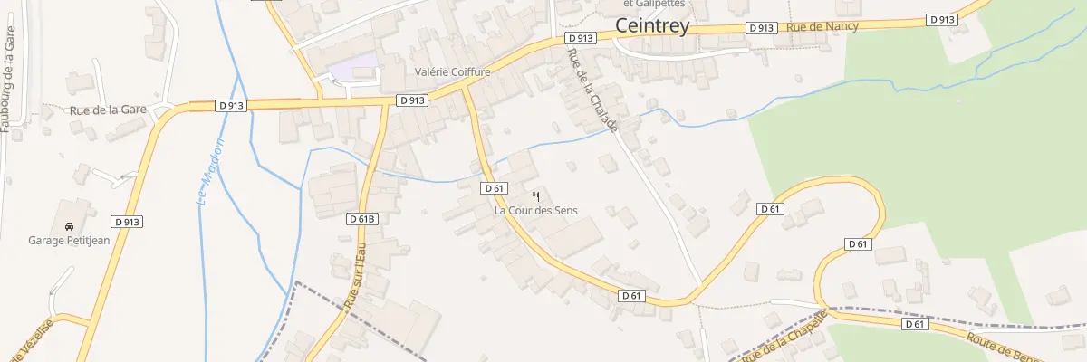 Plan du 7 Rue de Benney à Ceintrey