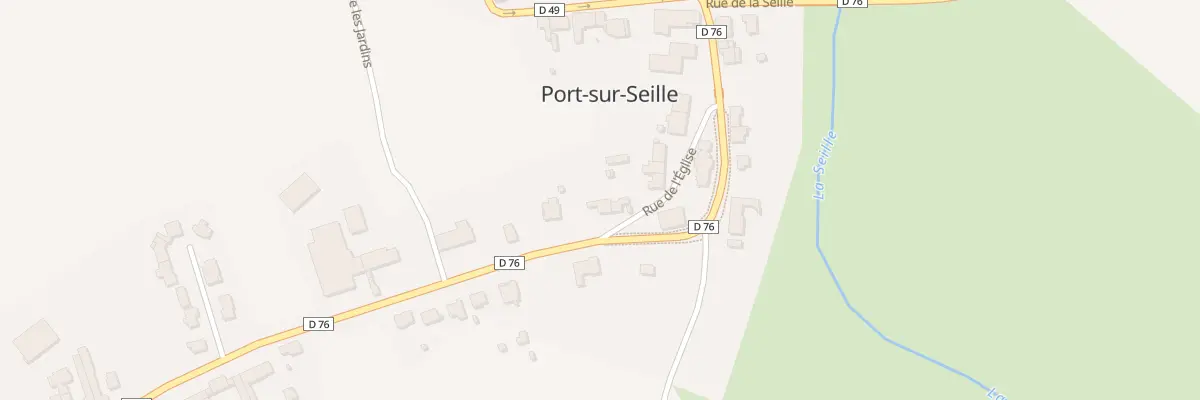 Plan du 14 Rue de l’Eglise à Port-sur-Seille