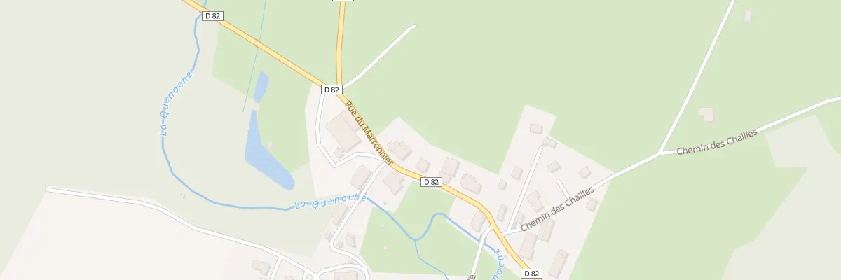 Plan du 10 Rue du Marronnier à Beaumotte-Aubertans
