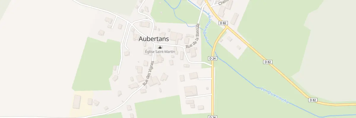 Plan du 1 Rue de l’Eglise à Beaumotte-Aubertans