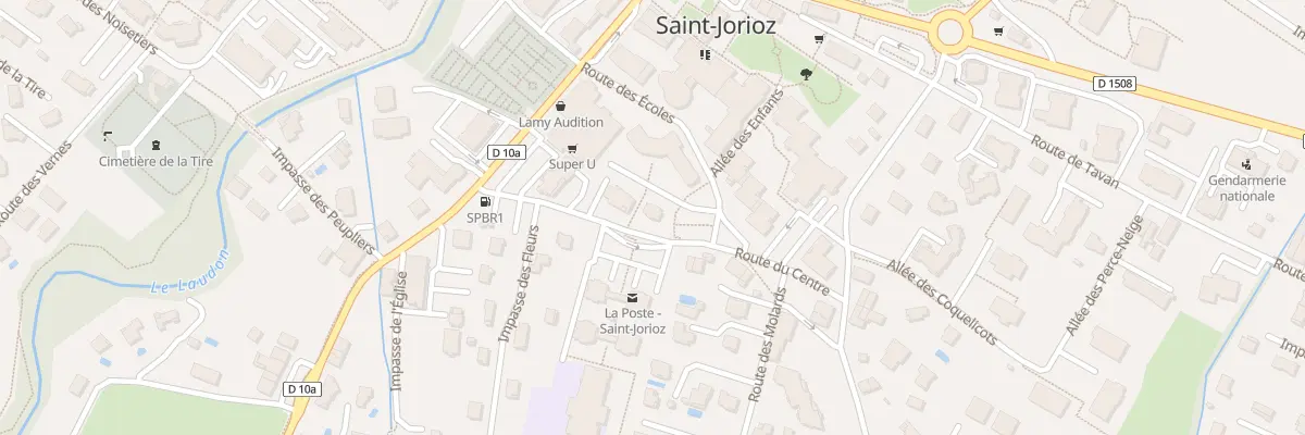 Plan du 131 Rte du Centre à Saint-Jorioz