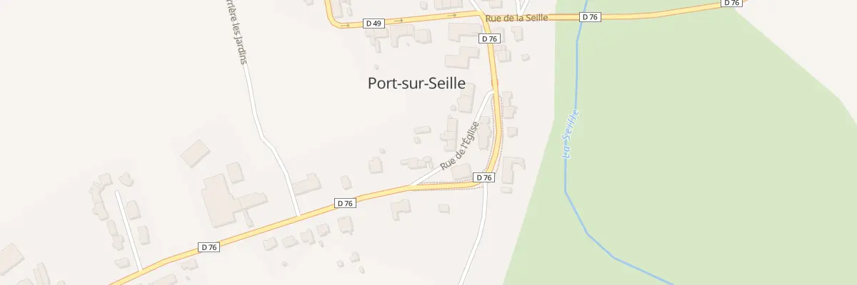 Plan du 8B Rue de l’Eglise à Port-sur-Seille