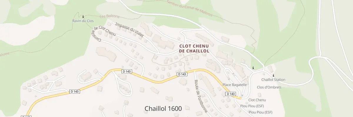 Plan du 31 Cor du Clot Chenu à Saint-Michel-de-Chaillol