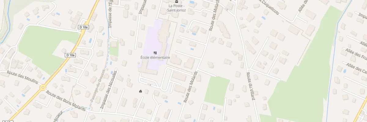 Plan du 152 Rte des Mollards à Cernex