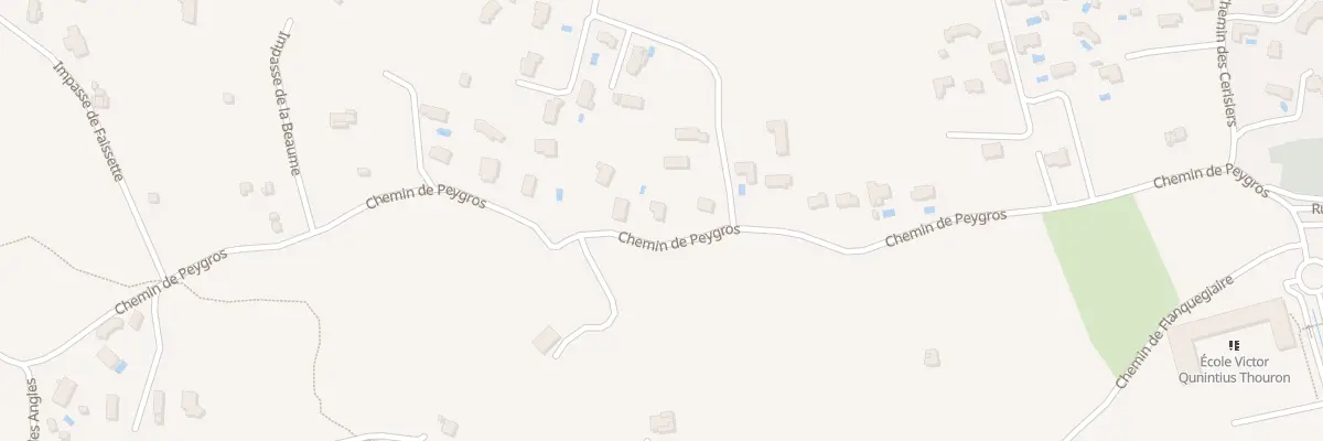 Plan du 448 Che de Peygros à Besse-sur-Issole