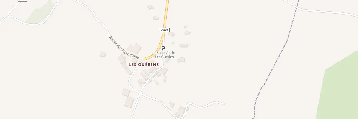 Plan du 5135 Les Guerins à La Bâtie-Vieille