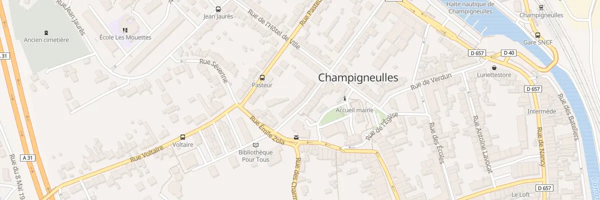 Plan du 30 Rue Anatole France à Champigneulles