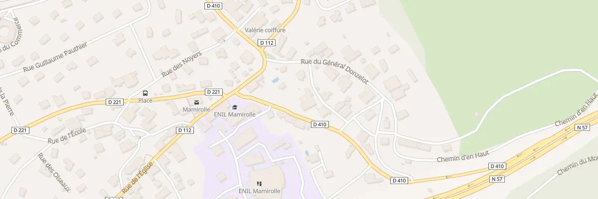 Plan du 8 Gr Grande Rue à Mamirolle