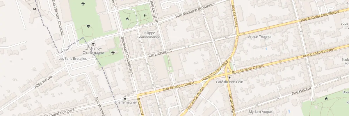 Plan du 31 Rue Lothaire II à Nancy