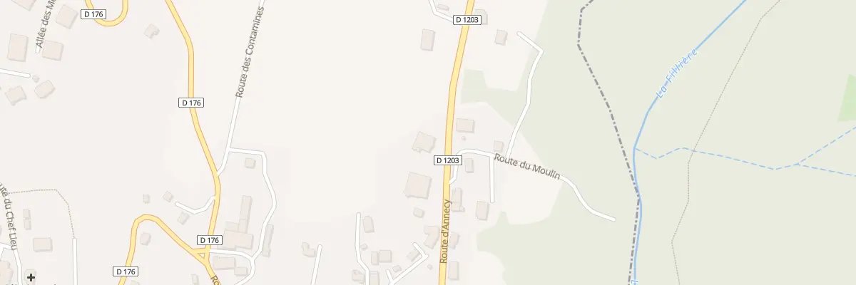 Plan du 1055 Rte Annecy à Charvonnex