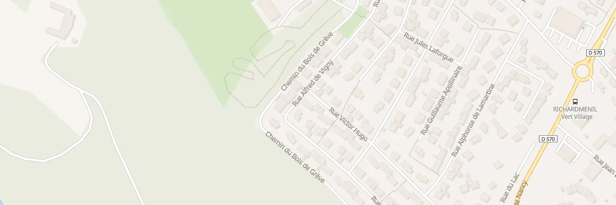 Plan du 31 Rue Victor Hugo à Richardménil