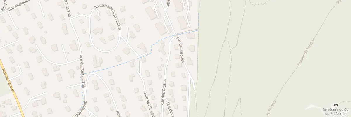 Plan du 32 Rue des Grottes à Annecy