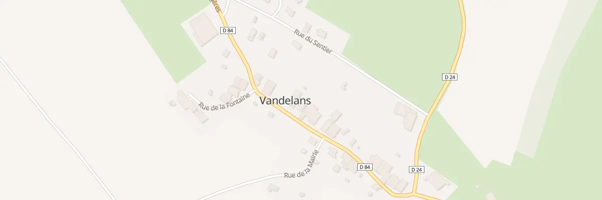 Plan du 18 Rue de Bauffremont à Vandelans