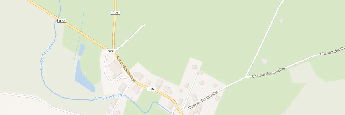Plan du 6 Rue du Marronnier à Beaumotte-Aubertans