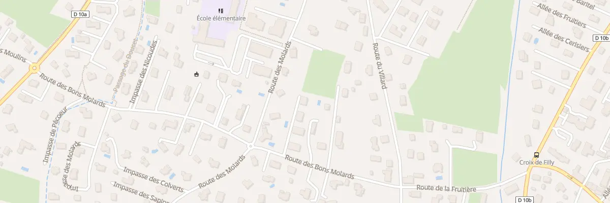 Plan du 439 Rte des Bons Mollards à Saint-Jorioz