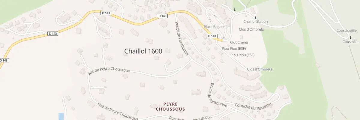 Plan du 5477 Peyre Choussous à Saint-Michel-de-Chaillol