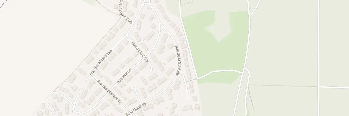 Plan du 8 Rue de la Goulotte à Bouxières-aux-Dames