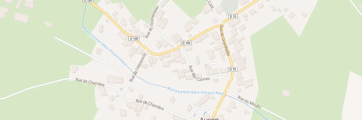 Plan du 5 Rue des Cannes à Auxon
