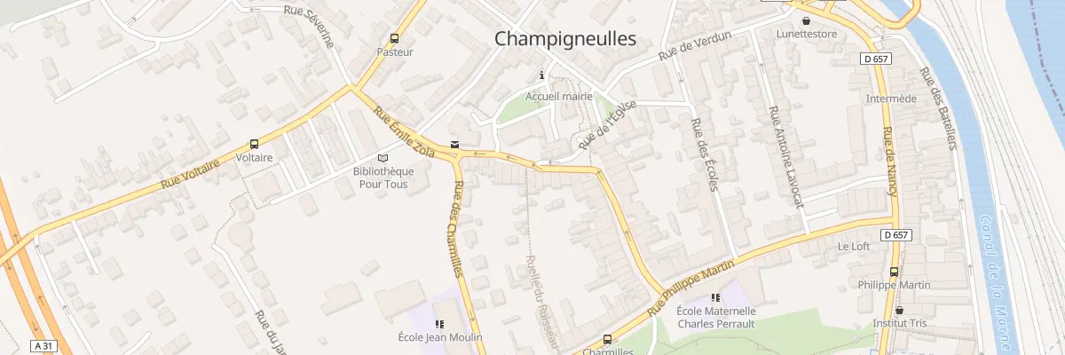Plan du 48 Rue Emile Zola à Champigneulles