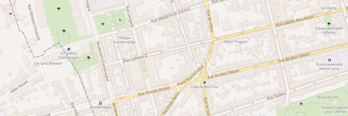 Plan du 17 Rue Lothaire II à Nancy