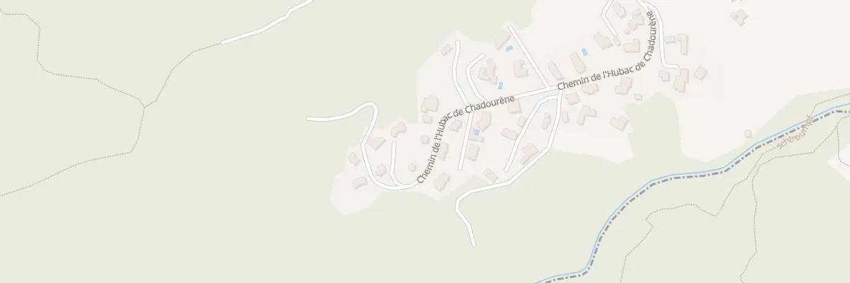 Plan du 670 Che de l’Hubac de Chadourene à Champtercier