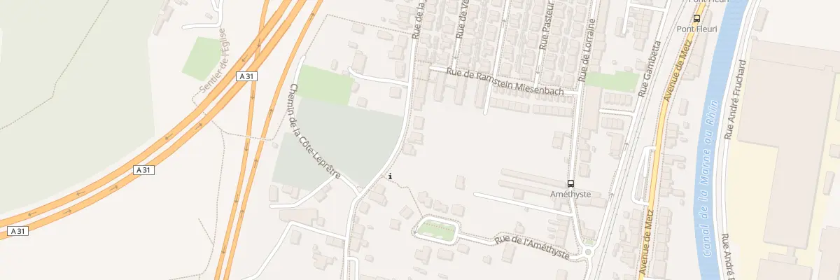 Plan du 10 Rue de la Justice à Maxéville