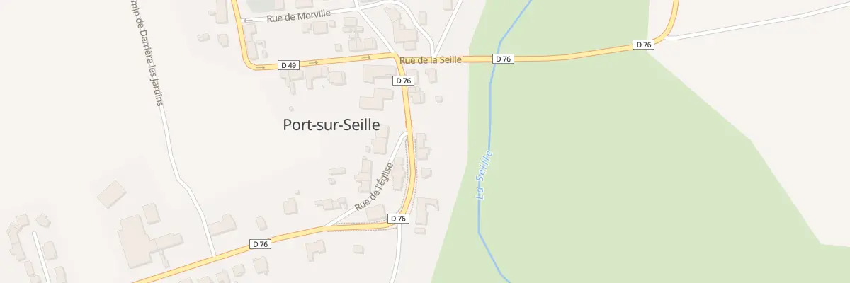 Plan du 8 Rue de la Mairie à Port-sur-Seille