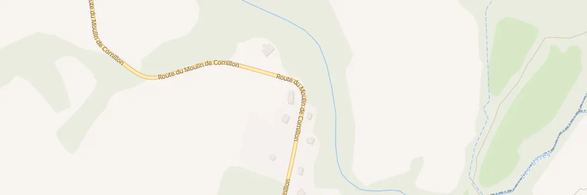 Plan du 1108 Rte du Moulin au Sappey
