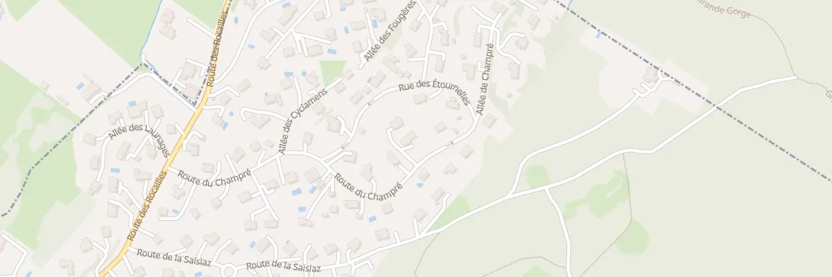 Plan du 341 Rte du Champré à Collonges-sous-Salève