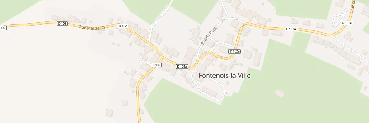Plan du 20 Rue du Pont à Fontenois-la-Ville