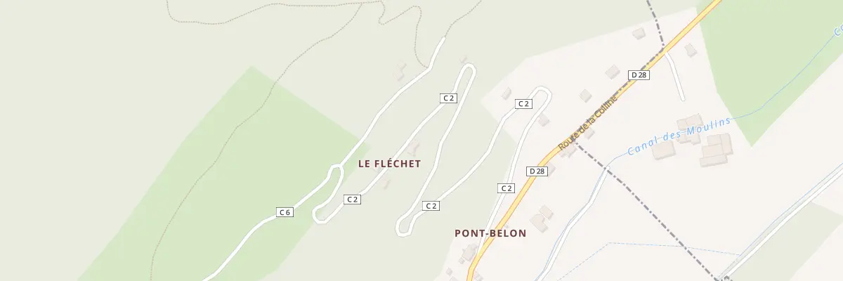 Plan du 5117 Le Flechet à La Trinité