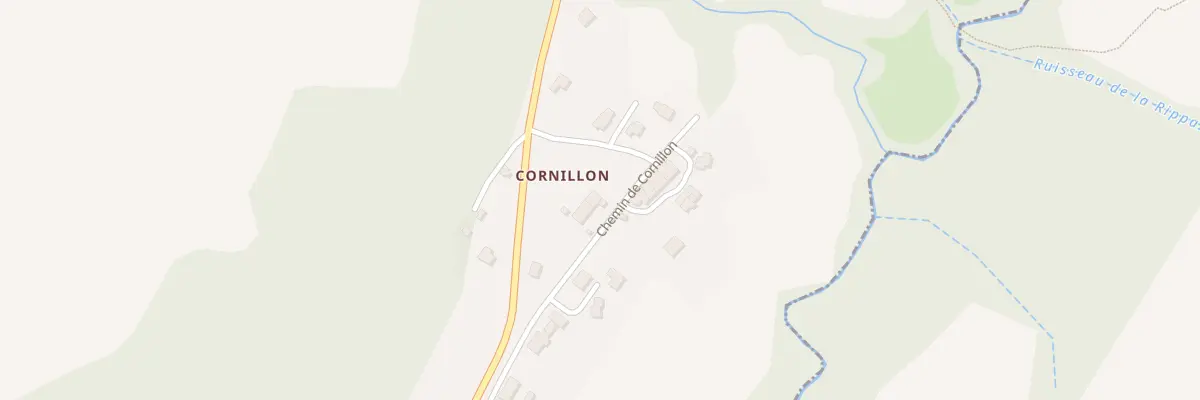 Plan du 160 Che de Cornillon au Sappey