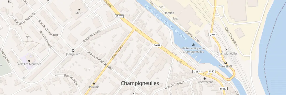 Plan du 4 Rue Anatole France à Champigneulles
