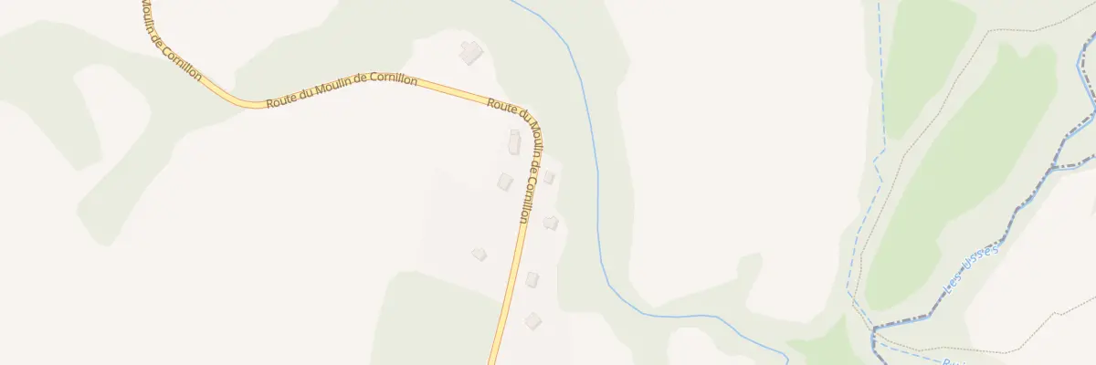 Plan du 1213 Rte du Moulin au Sappey