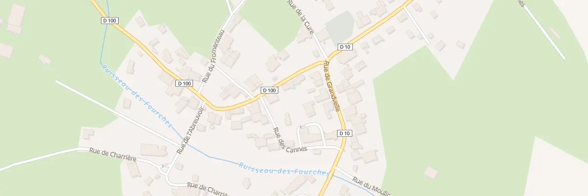 Plan du 3 Rue de la Louvière à Auxon