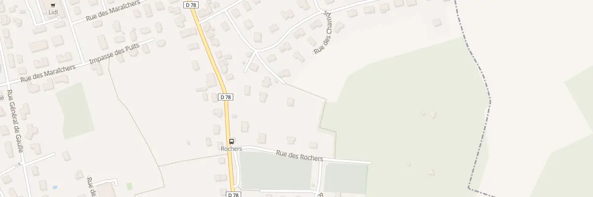 Plan du 20 Rue des Vignes à Navenne