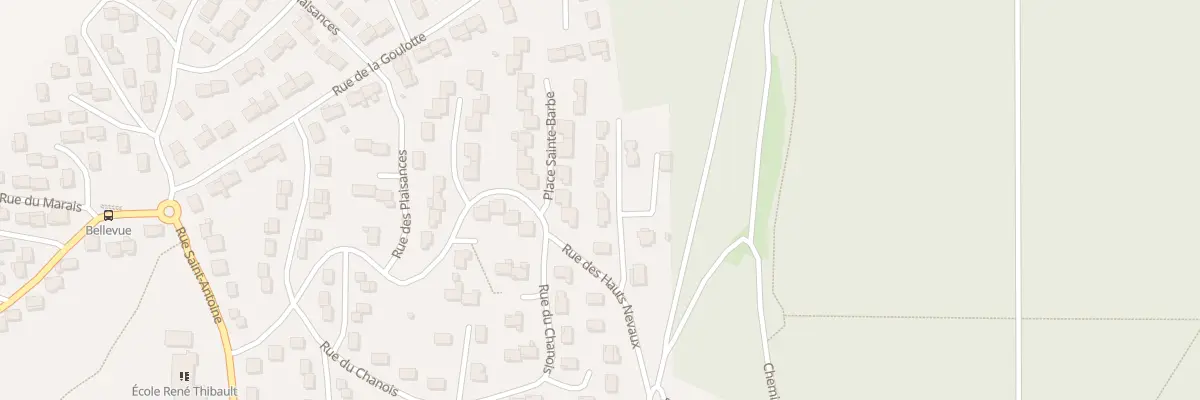 Plan du 3 Rue des Champs Retraits à Bouxières-aux-Dames