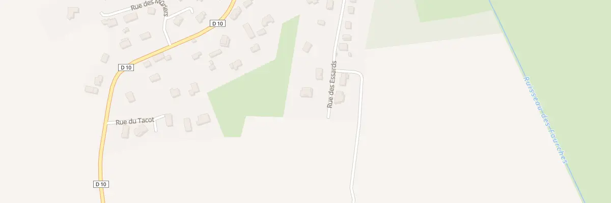 Plan du 16 Rue des Essards à Auxon
