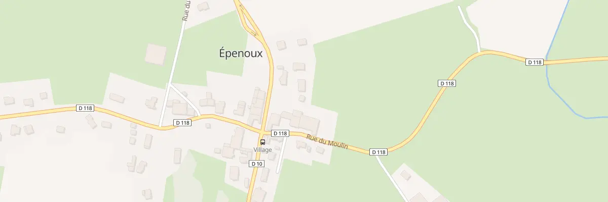 Plan du 6 Rue Ruffier d’Epenoux à Pusy-et-Épenoux