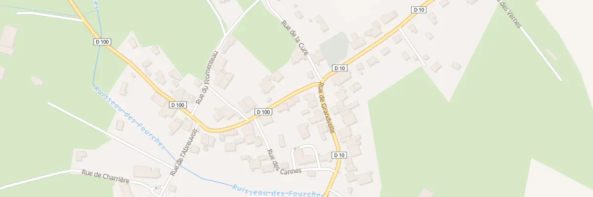 Plan du 1 Rue de la Louvière à Auxon