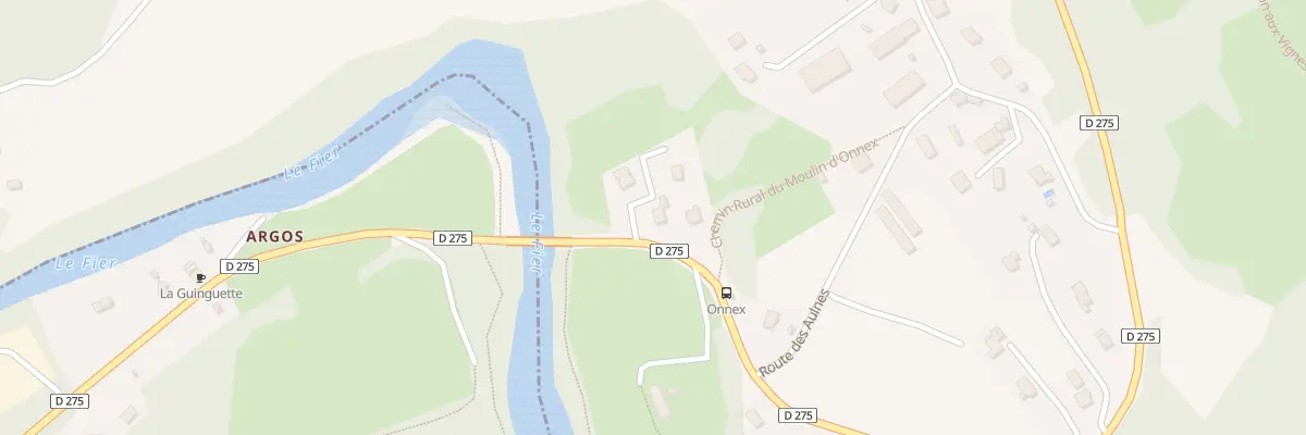 Plan du 2740 Rte du Pont d’Onnex à Villaz