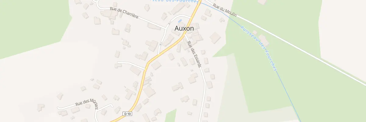 Plan du 2B Rue des Essards à Auxon