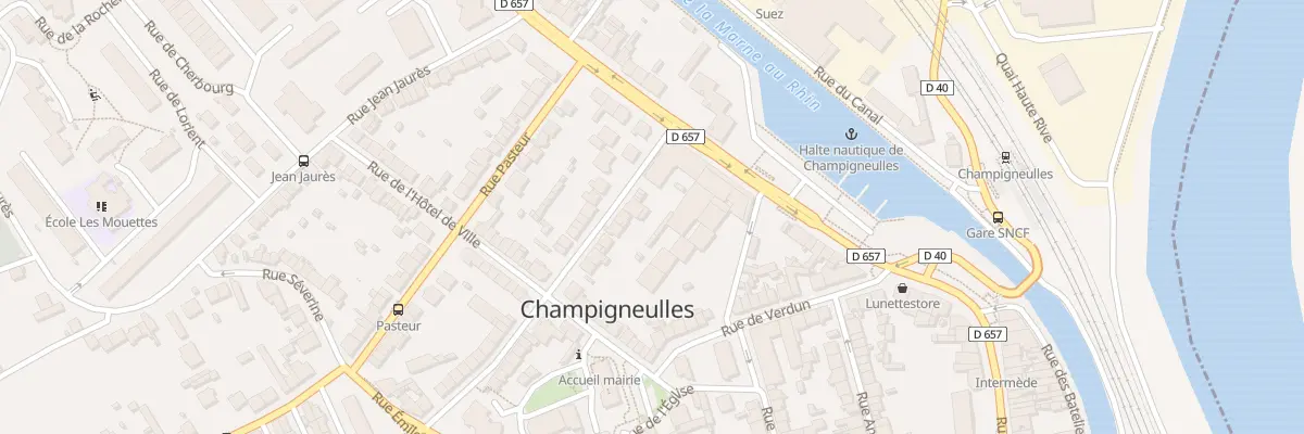 Plan du 7 Rue Anatole France à Champigneulles