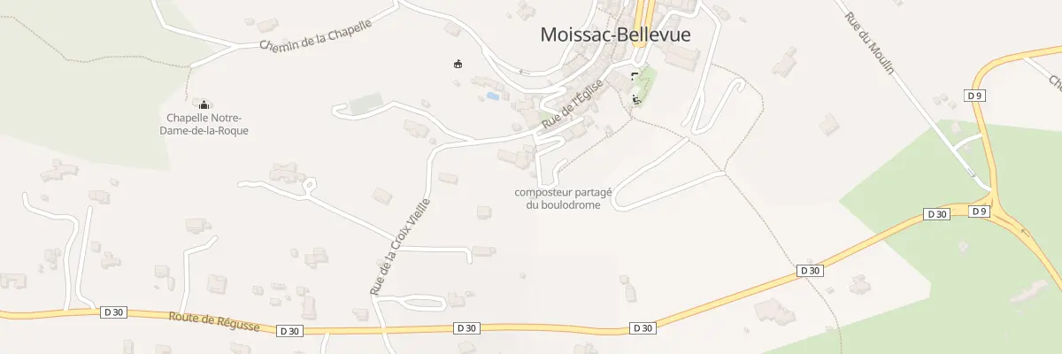 Plan du 5001 Rue des Romarins à Moissac-Bellevue