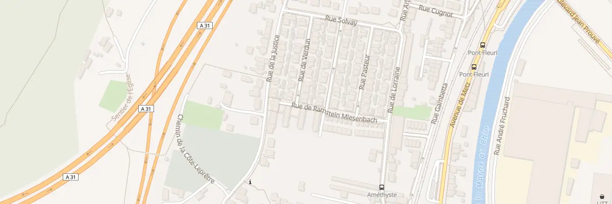 Plan du 2 Rue de Verdun à Maxéville